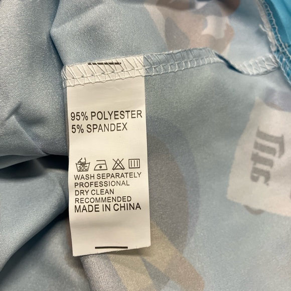 Miller Lite Beer Summer Beach Pool Short Sleeve Hawaiian Shirt Size Medium - Picture 5 of 5